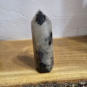 Tourmaline In Quartz Point From Brazil